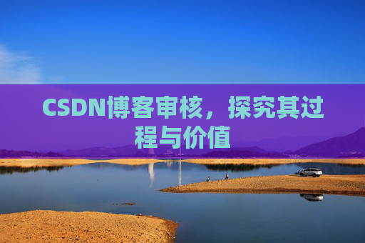 CSDN博客审核，探究其过程与价值